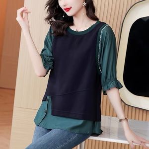Brand new size: Large Two in one black and green T-shirt